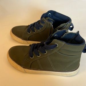 Cat and Jack boots. Size 9. Color is green.